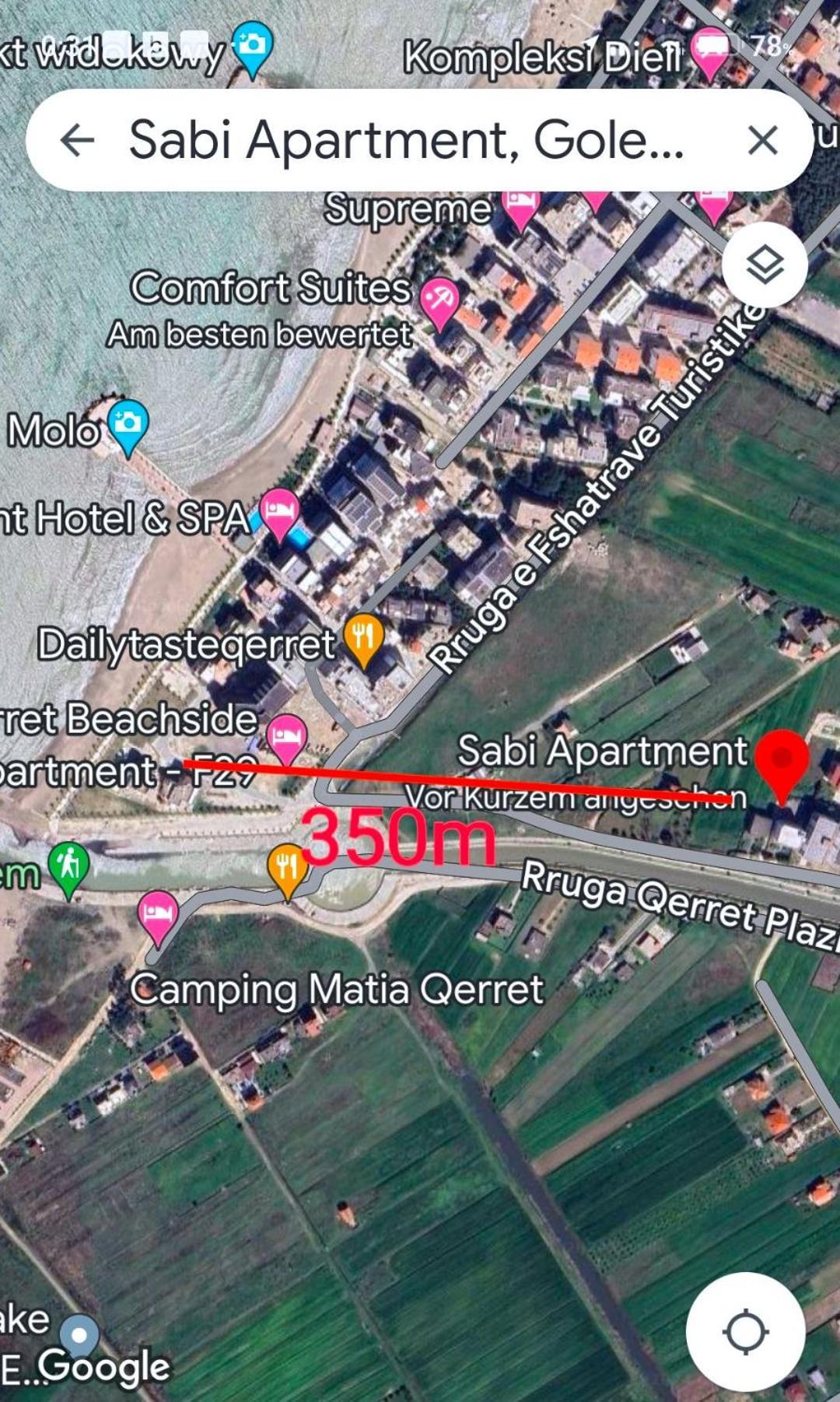 Sabi Apartment Golem Qerret Екстер'єр фото